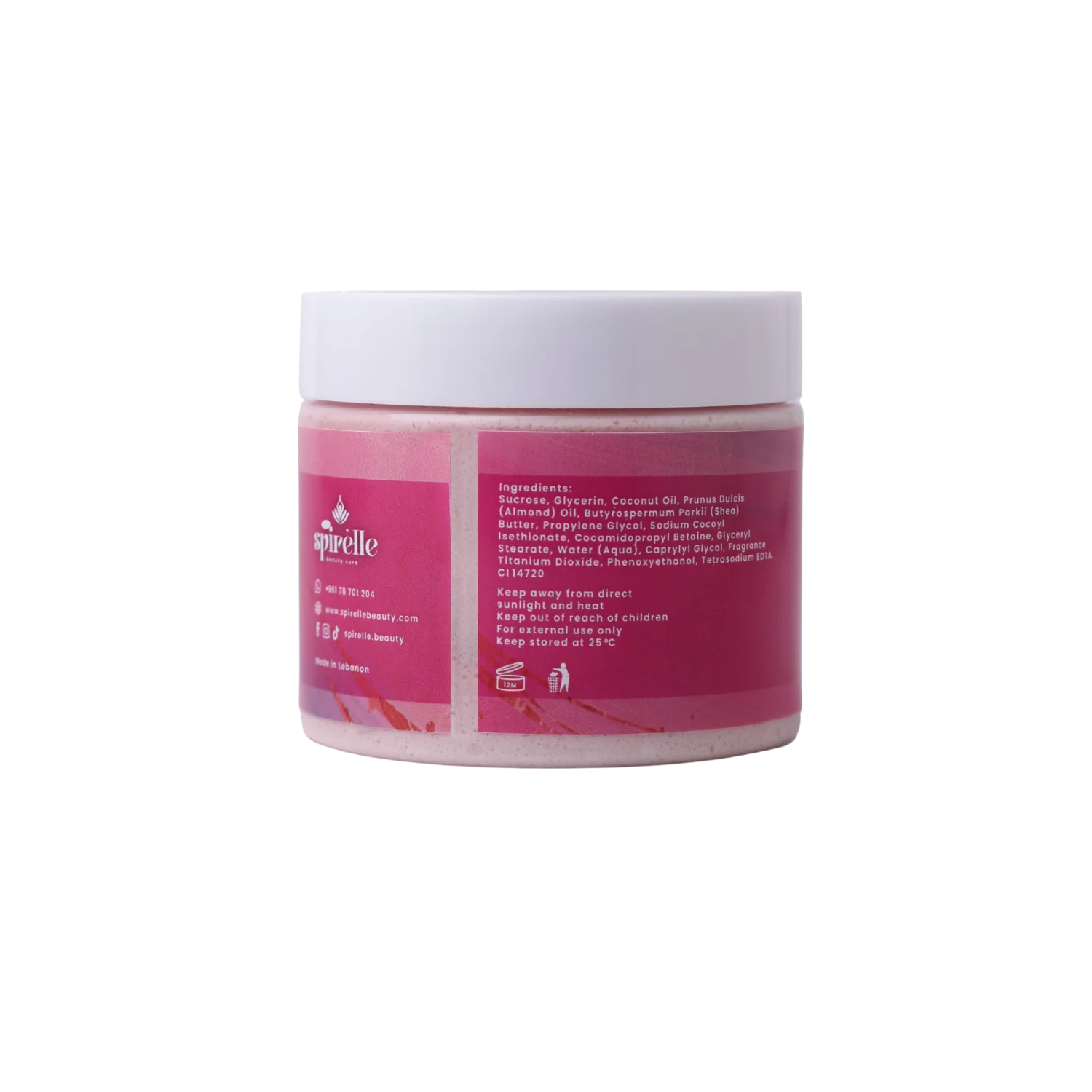 Pink Mallow Sugar Body Scrub