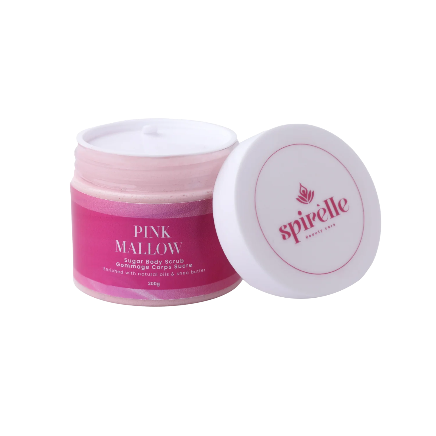 Pink Mallow Sugar Body Scrub