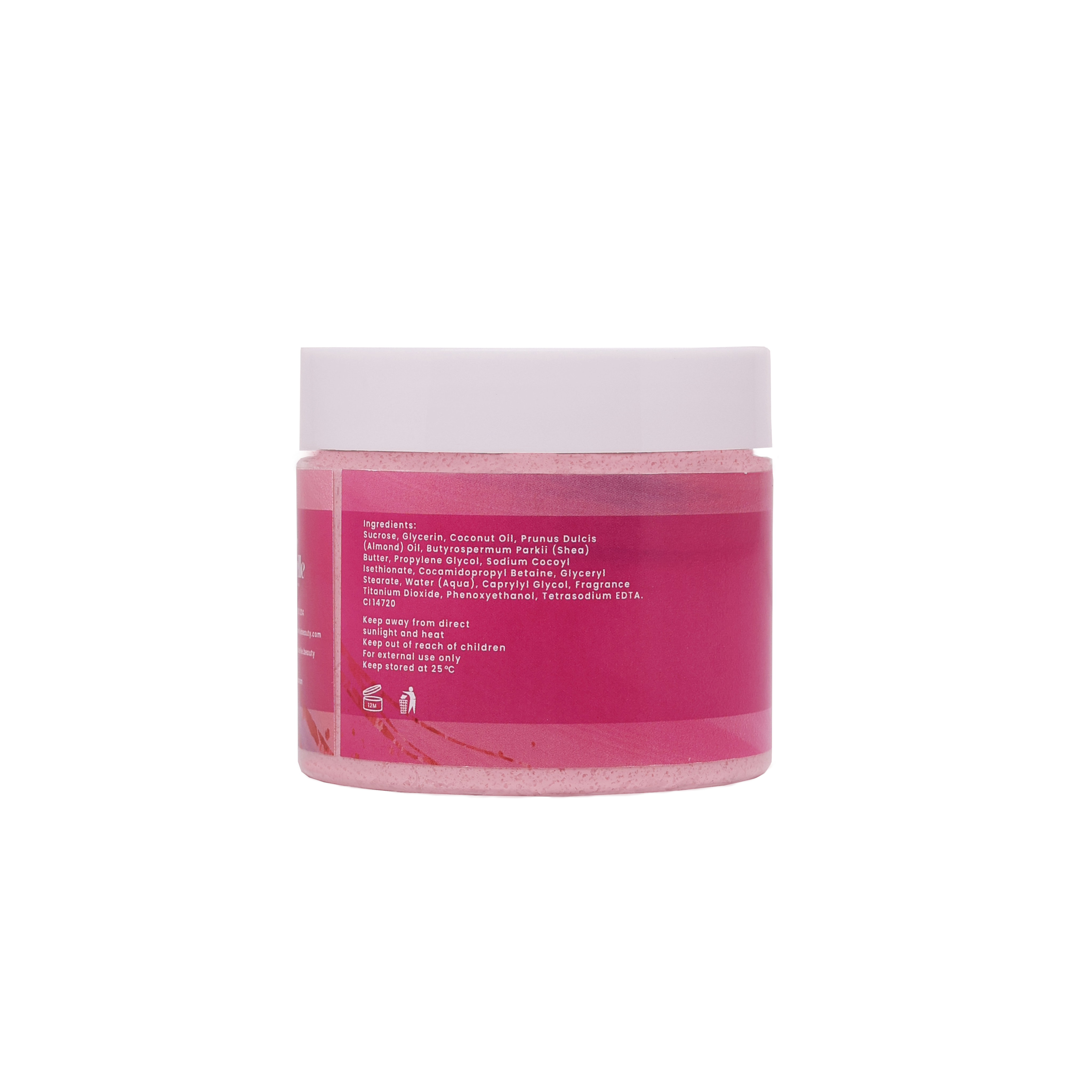 Pink Mallow Sugar Body Scrub