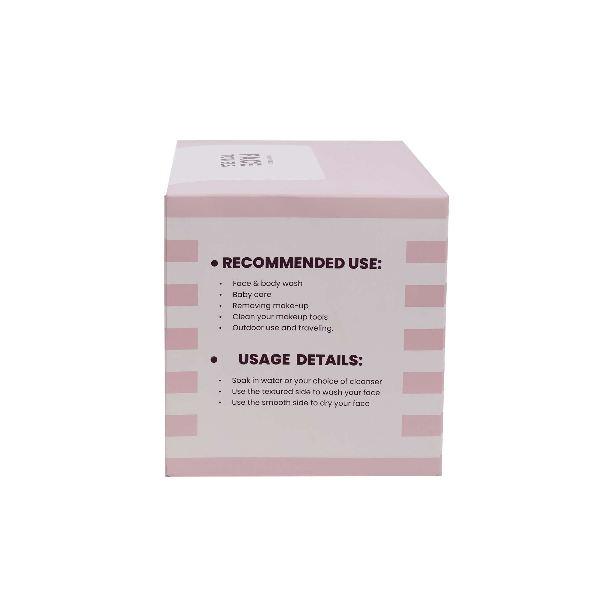 Ultra Absorbent Disposable Face Towels - 50 Towels